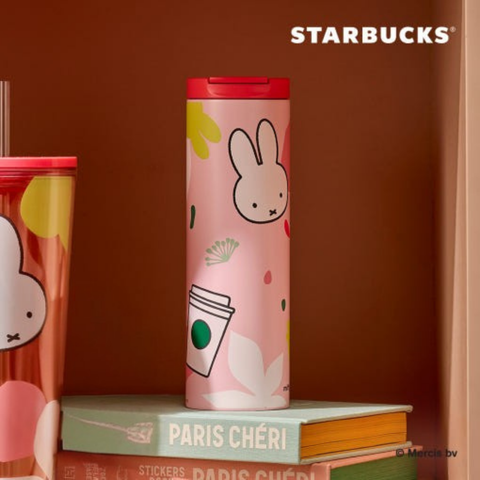 [預購] STARBUCKS / 韓國限定starbucks x miffy 長身 Tumbler 473ml