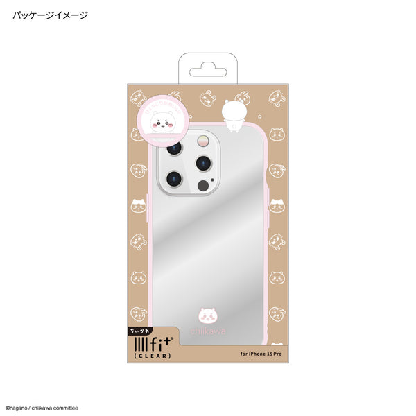 chiikawa / Frame Clear Case 粒粒小可愛手機殼 （iPhone15 Pro - Usagi / Momonga)