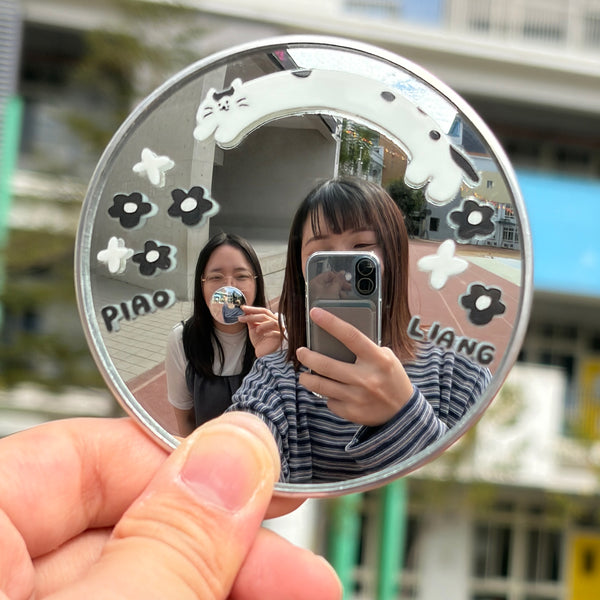 瓦片的瓦 / 感壓轉印貼紙-迷你款-漆寶貓