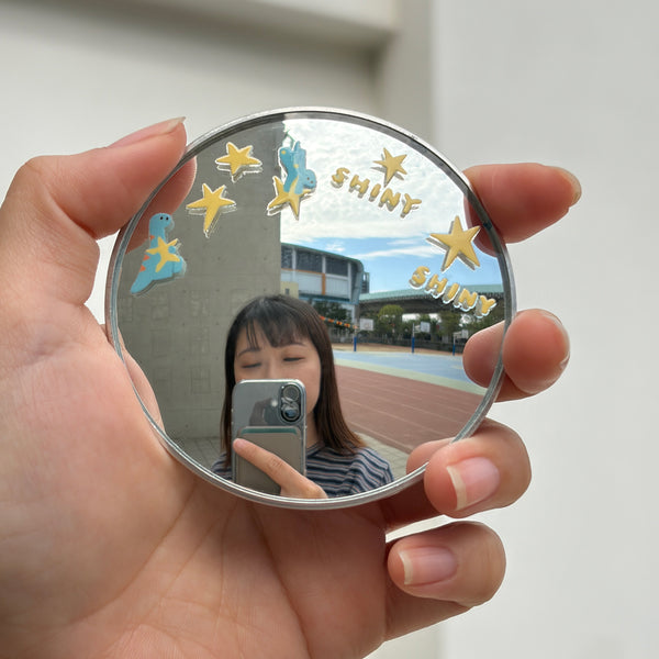 瓦片的瓦 / 感壓轉印貼紙-迷你款-星星萌猛