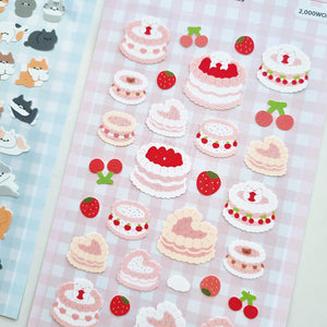 mousse/ Cake stickers