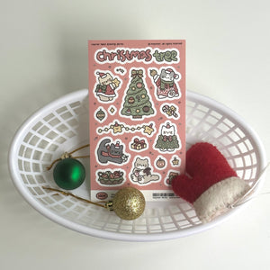 maymar/ Christmas Line Stickers/ Christmas Tree