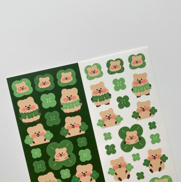 Young Forest/ Clover Baby Quokka Stickers 貼紙