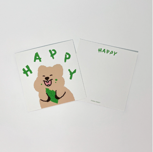 Young Forest / Happy Quokka Card