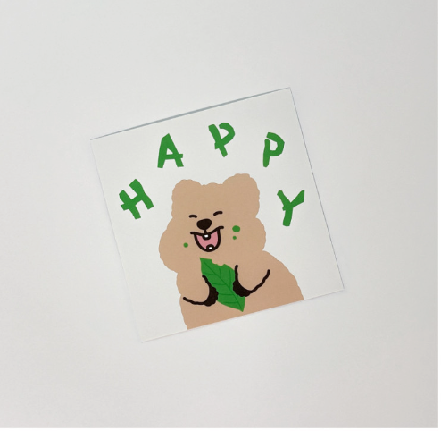 Young Forest / Happy Quokka Card