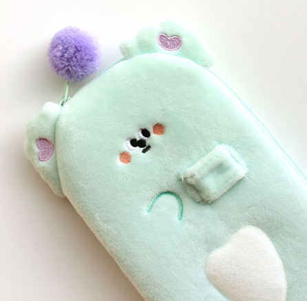 PINKFOOT/ Animal Friends Slim Pencil Case (兩款）