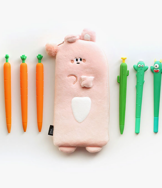 PINKFOOT/ Animal Friends Slim Pencil Case (兩款）