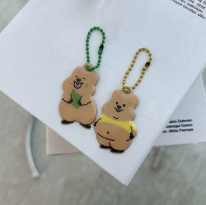 Young Forest /Quokka PVC Soft Keyring (共兩款）