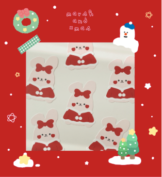 Malling Booth/ Hatto Cloak Christmas Card