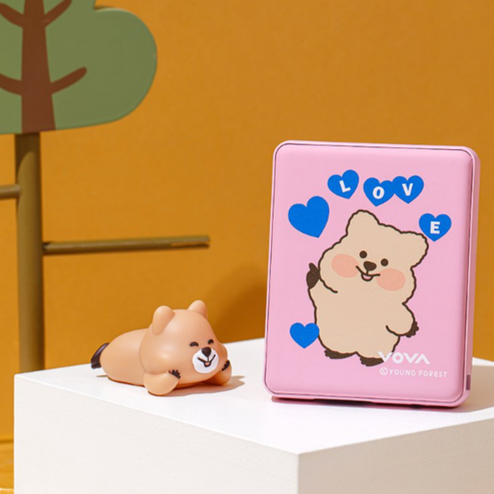 Young Forest/ Quokka MagSafe Battery充電器 10,000mAh/ Congratulations (Pink)