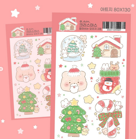 Duim/ Christmas Stickers 2P