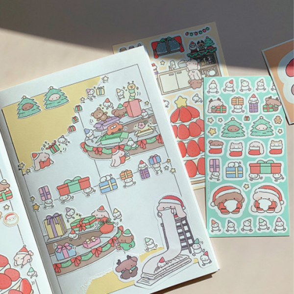 nyungnyungshop / christmas fairies stickers