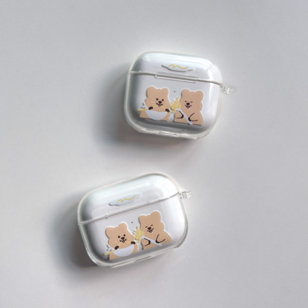 Young Forest/ Pasta Quokka Airpods Case (Pro/Pro2/3)