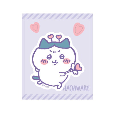 chiikawa / big sticker / hachiware