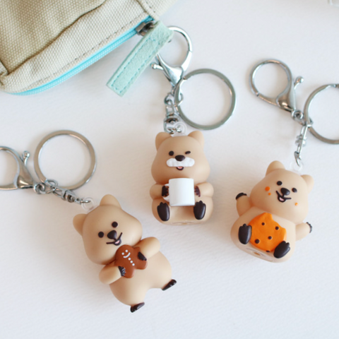 Young Forest/ Quokka Figure Keyring (3款）