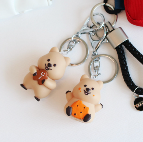 Young Forest/ Quokka Figure Keyring (3款）