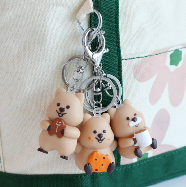 Young Forest/ Quokka Figure Keyring (3款）