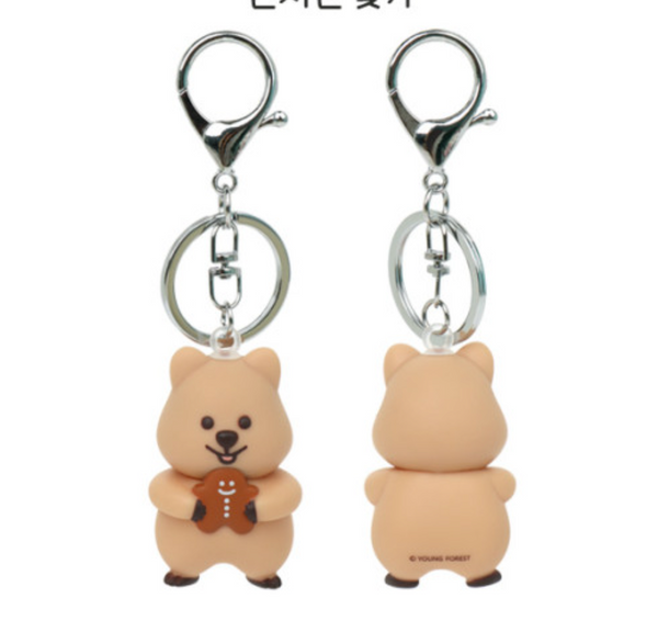 Young Forest/ Quokka Figure Keyring (3款）