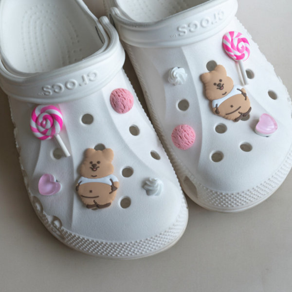 Young Forest/ Quokka Dessert Crocs Charms Set