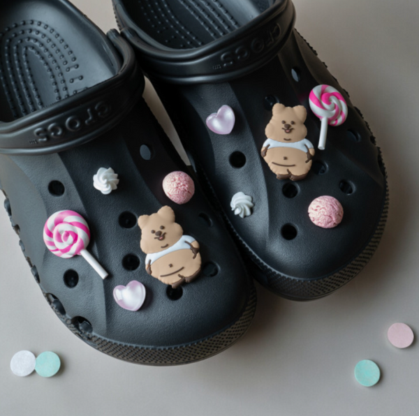 Young Forest/ Quokka Dessert Crocs Charms Set