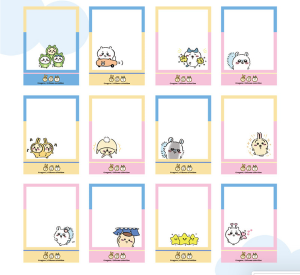 chiikawa/ Photoholder Clear Card Frame random 盲抽