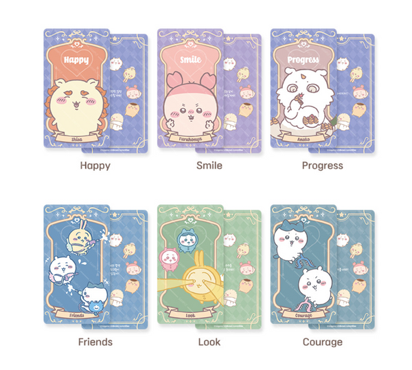 chiikawa/ message card collection random 盲抽