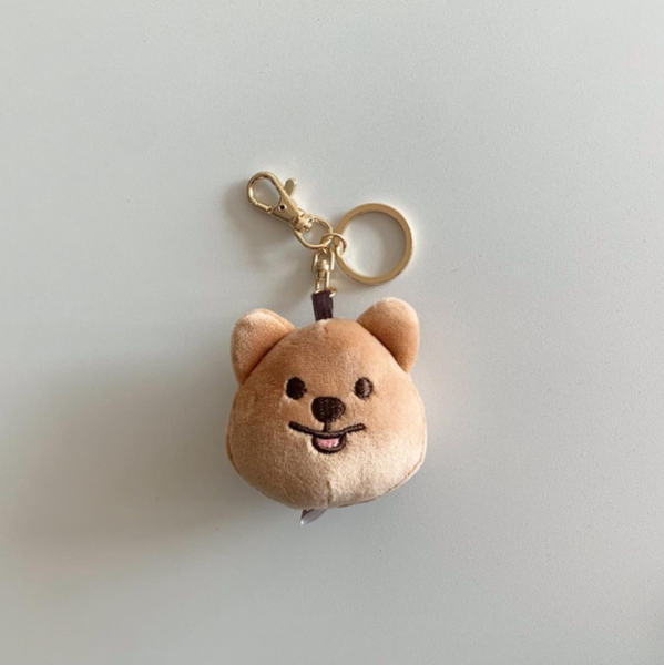 Young Forest/ Quokka Mini Face Keyring