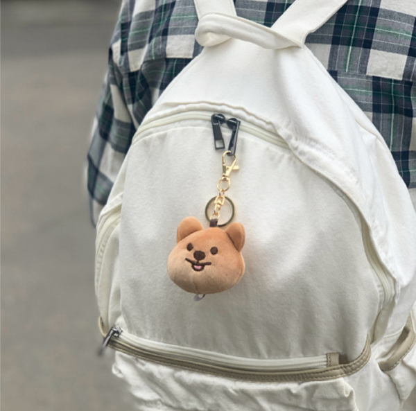 Young Forest/ Quokka Mini Face Keyring