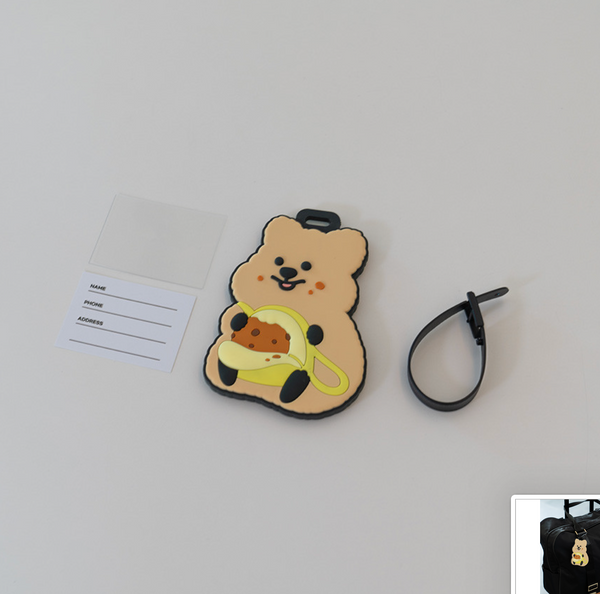 Young Forest/ Cookie Quokka Luggage Tag