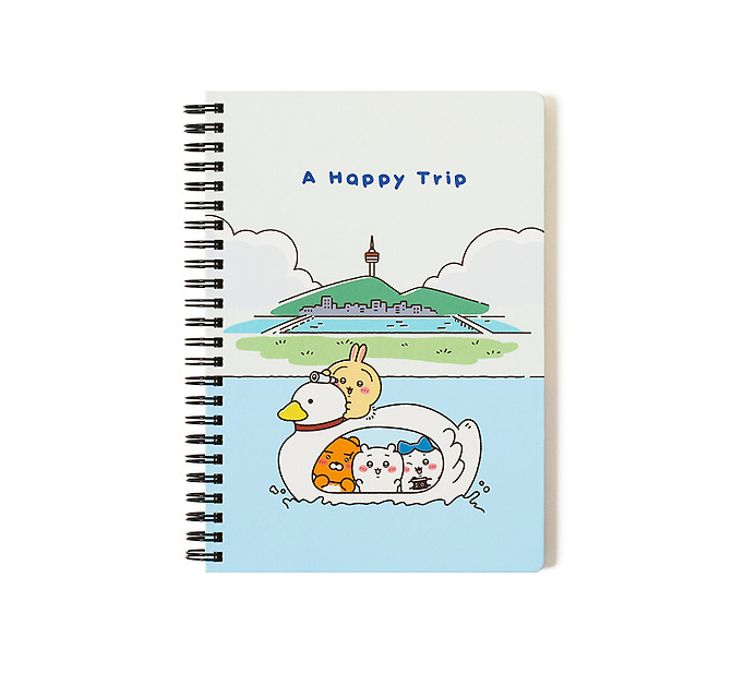 chiikawa x kakao friends/ notebook/ blue