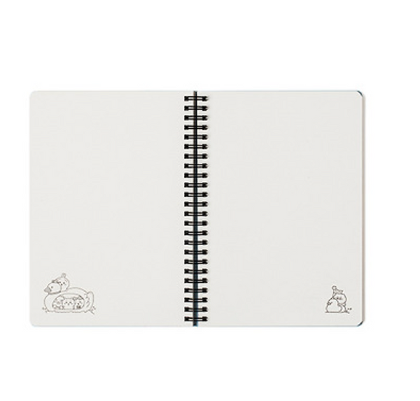 chiikawa x kakao friends/ notebook/ blue