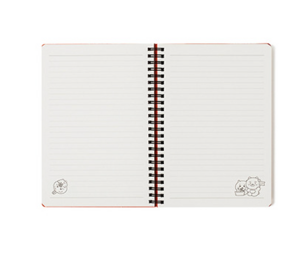 chiikawa x kakao friends/ notebook/ red