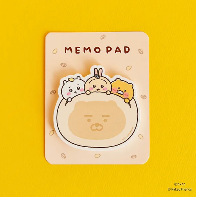 chiikawa x kakao friends/ sticky memo pad