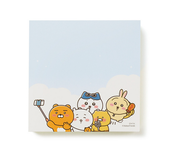 chiikawa x kakao friends/ memo pad