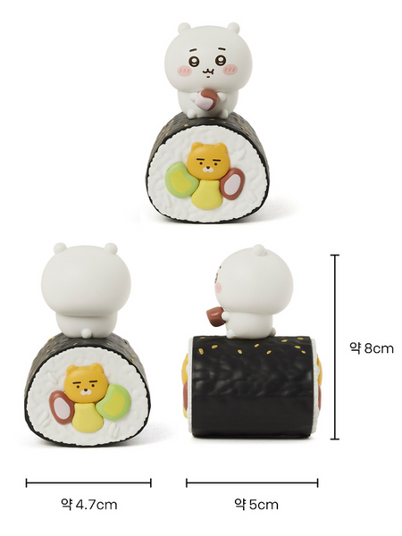 chiikawa x kakao friends/ mini random figure (一套set of 3)