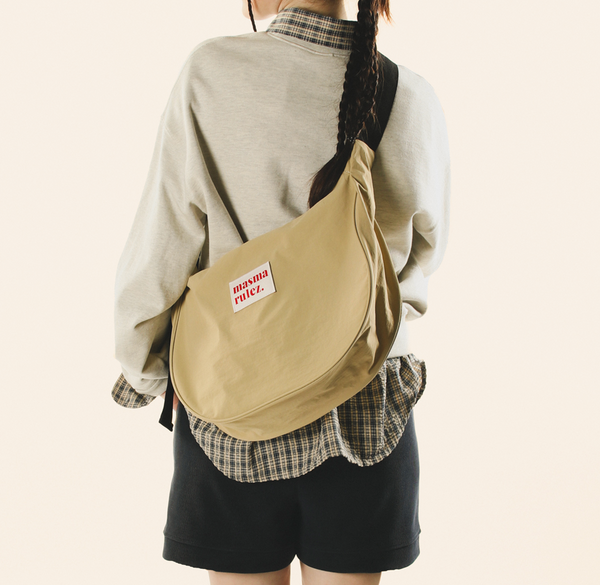 [預購] masma rulez/ Halfmoon Cross Bag (4 colours)