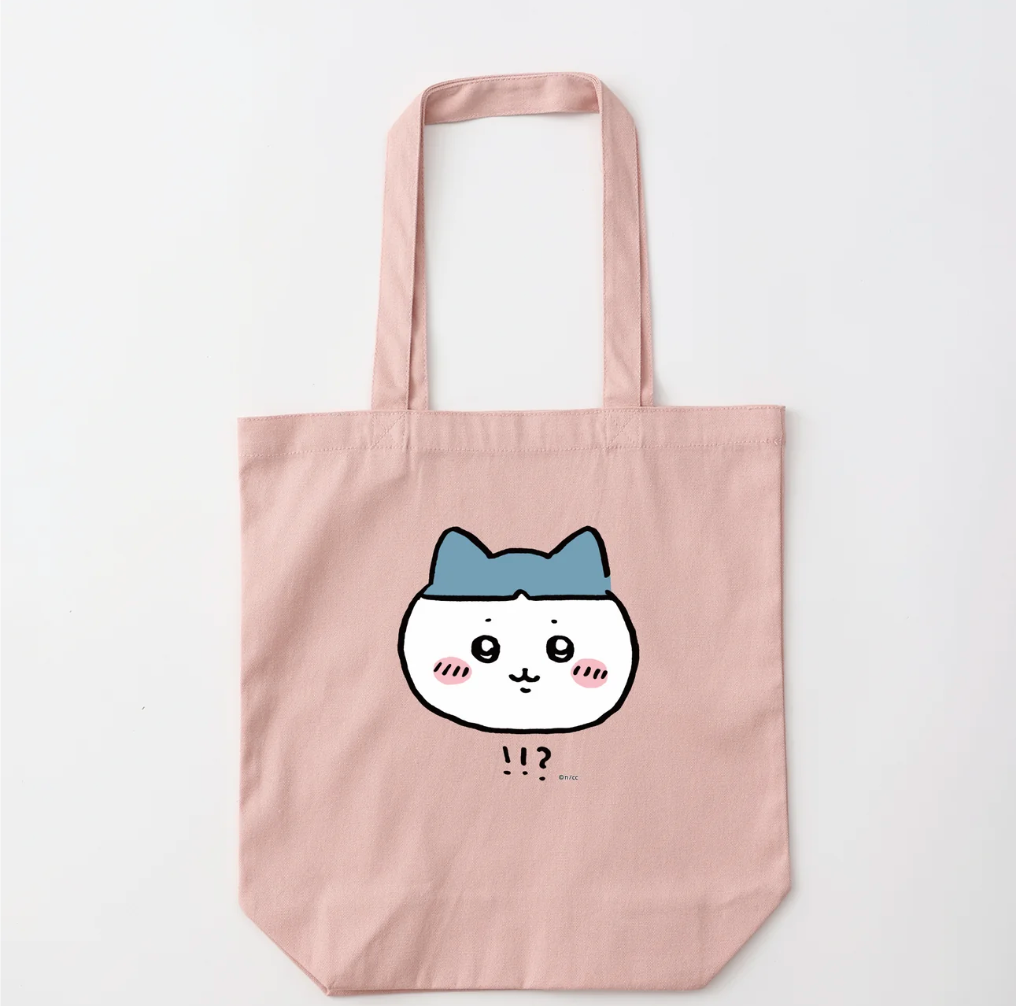 [預購] chiikawa/ 貓之日限定商品 平頭小八 大頭 Tote Bag (M) （5色）