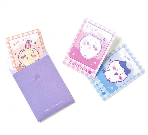 chiikawa/ character 動態郁郁 小卡 set