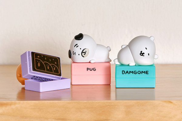 damgome / 白熊 印章 盲盒 （隨機）