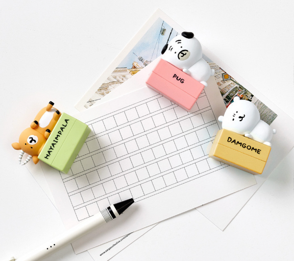 damgome / 白熊 印章 盲盒 （隨機）