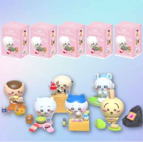 chiikawa / 韓國限定 立體 場景 盲盒 （共6款 隨機發貨）