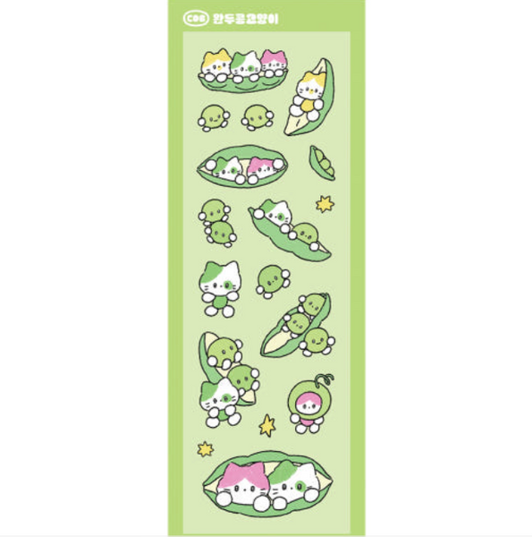 Catdabang/  Pea Cat stickers