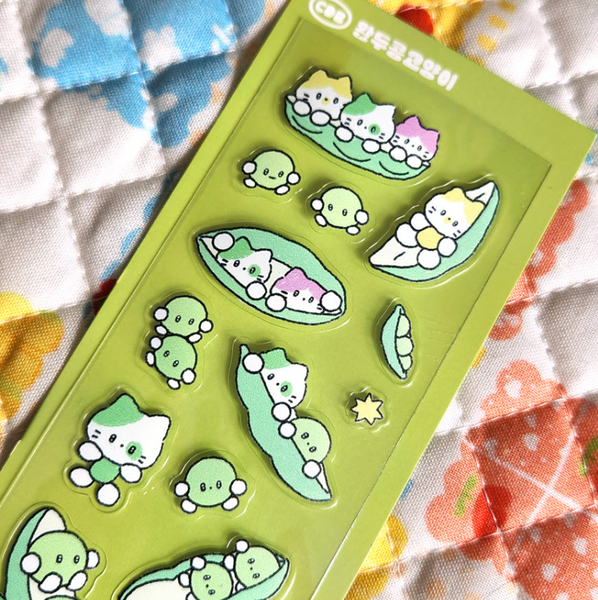 Catdabang/  Pea Cat stickers