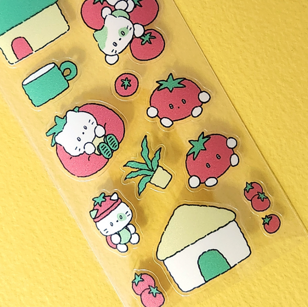 Catdabang/  tomato cat stickers