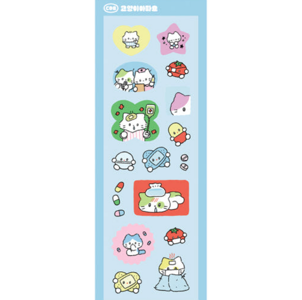 Catdabang/ Sick Cats stickers