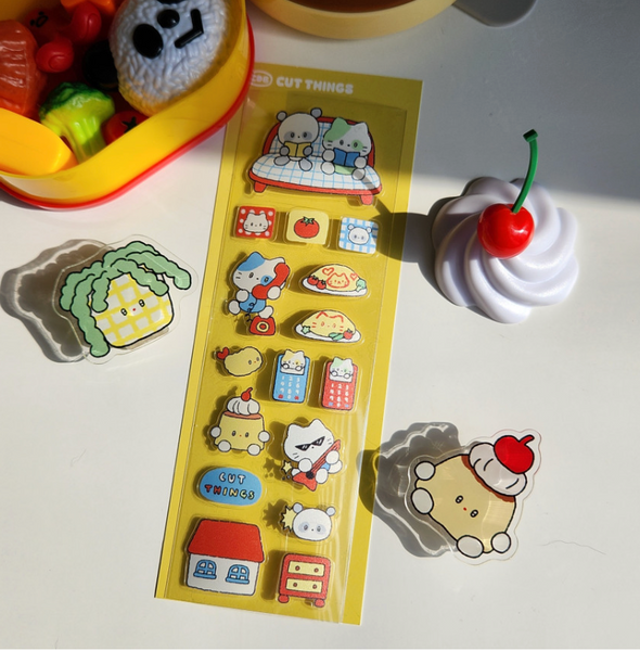 Catdabang/ Cute things stickers