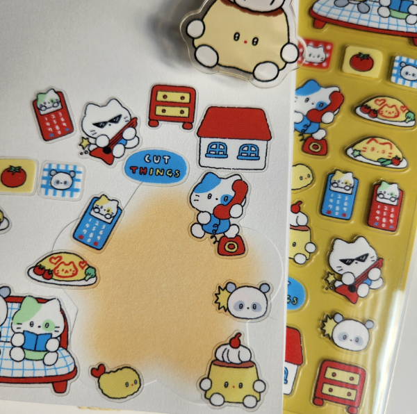 Catdabang/ Cute things stickers