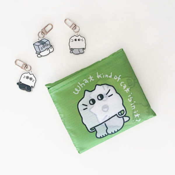 seumseum studio/ green cats eco-bag 環保袋