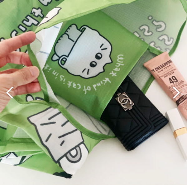 seumseum studio/ green cats eco-bag 環保袋