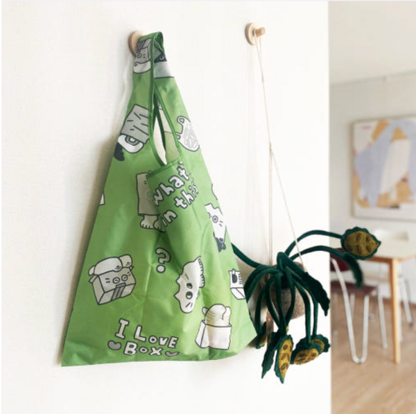 seumseum studio/ green cats eco-bag 環保袋